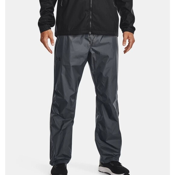 Under Armour  UA Stormproof Cloudstrike Rain Pants 1372658-012 Mens 5XL Gray New - Picture 1 of 7